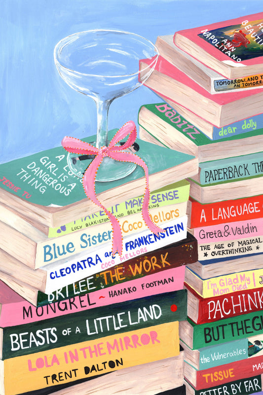 'Bows and Books' Original