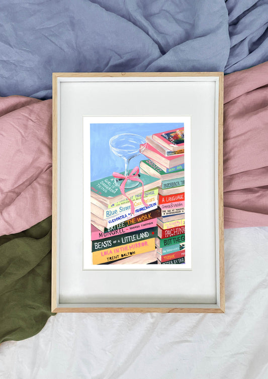 'Bows and Books' Original