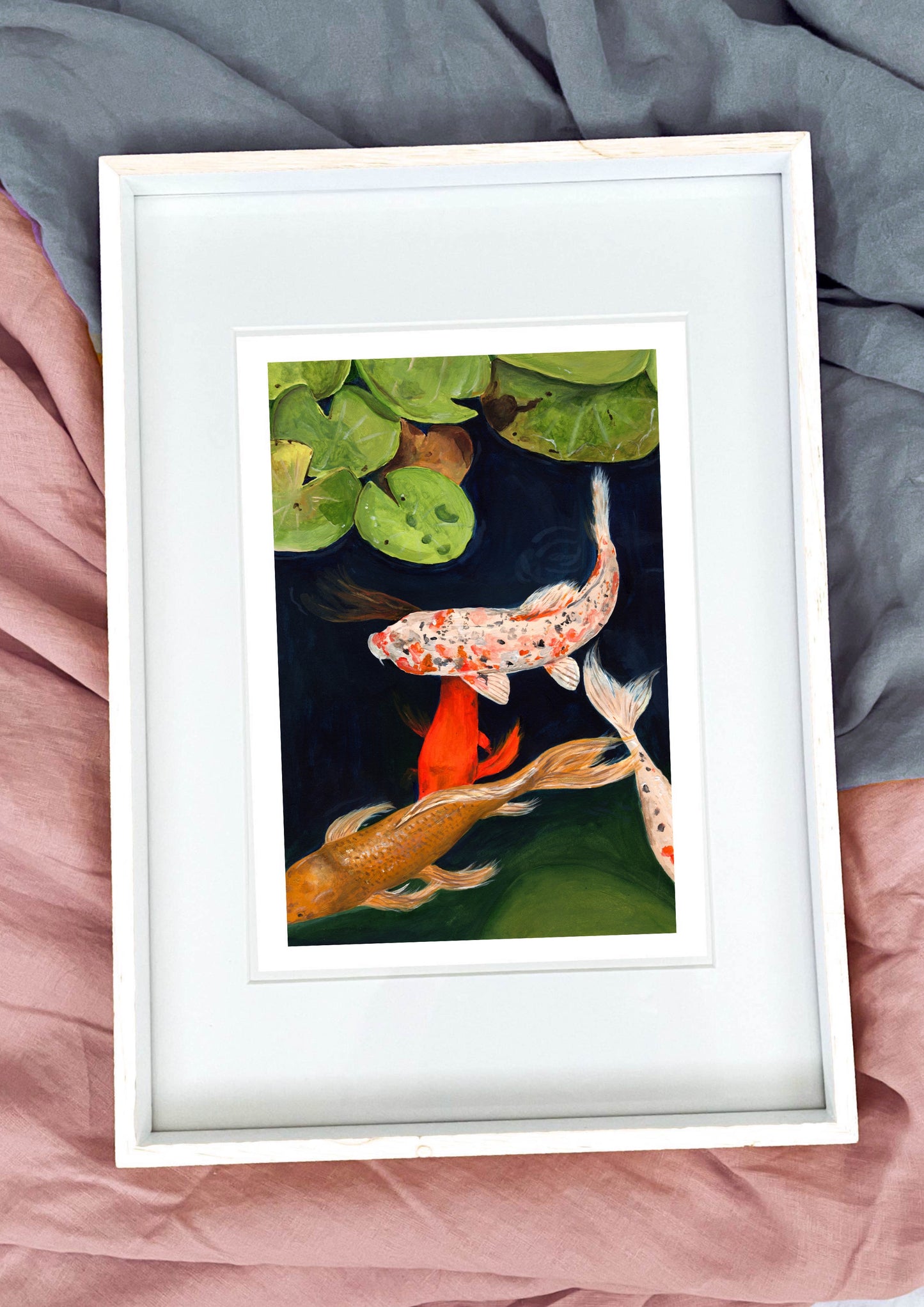 Koi Fish (Original and Prints)